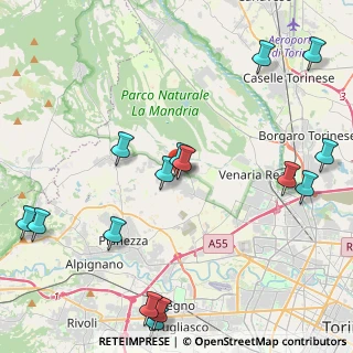 Mappa Via Roma, 10040 Druento TO, Italia (5.43867)