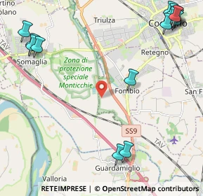 Mappa Via Don Lorenzo Milani, 26862 Guardamiglio LO, Italia (3.29067)