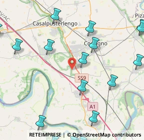 Mappa Via Don Lorenzo Milani, 26862 Guardamiglio LO, Italia (6.463)