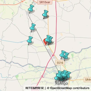 Mappa Via Roma, 35048 Stanghella PD, Italia (5.371)