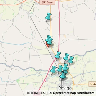 Mappa Via Roma, 35048 Stanghella PD, Italia (4.26167)