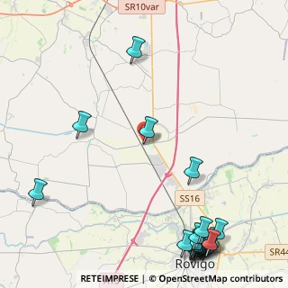 Mappa Via Roma, 35048 Stanghella PD, Italia (6.6455)