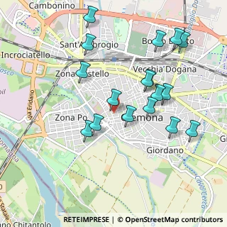Mappa Via Colletta, 26100 Cremona CR, Italia (0.98647)