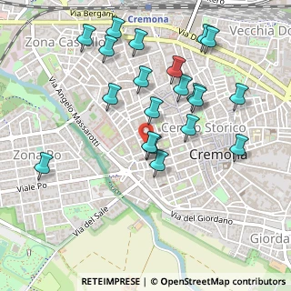 Mappa Via del Consorzio, 26100 Cremona CR, Italia (0.508)