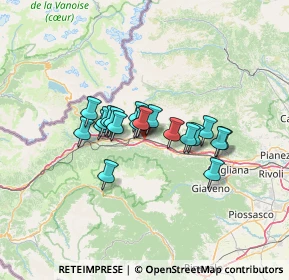 Mappa Torino - Bardonecchia, 10050 Chianocco TO, Italia (8.9815)