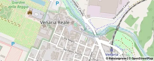 Mappa Venaria Reale