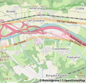 Mappa Frazione Traduerivi, 10059 Susa TO, Italia (0.33077)