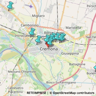 Mappa Via Giovanni Baldesio, 26100 Cremona CR, Italia (1.55636)