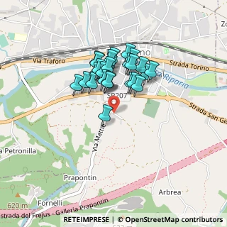 Mappa Strada Confreria, 10053 Bussoleno TO, Italia (0.32593)