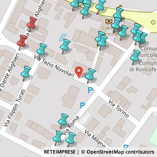 Mappa Via IV Novembre, 46037 Roncoferraro MN, Italia (0.10074)