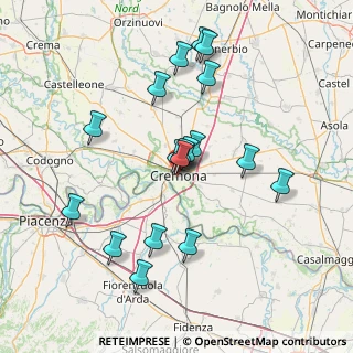 Mappa Via Bella Rocca, 26100 Cremona CR, Italia (14.25667)