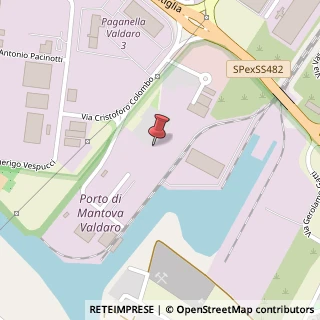 Mappa Via Siviglia, 21, 46100 Mantova, Mantova (Lombardia)