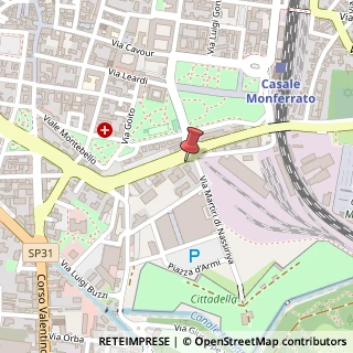 Mappa Corso Indipendenza, 65, 15033 Casale Monferrato, Alessandria (Piemonte)