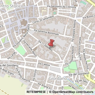 Mappa Via 11 Febbraio, 64, 26100 Cremona, Cremona (Lombardia)