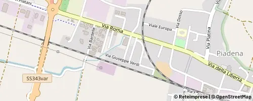 Mappa Piadena
