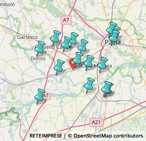 Mappa Via Birbantera, 27030 Zinasco PV, Italia (6.55188)