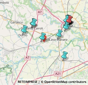 Mappa Via Birbantera, 27030 Zinasco PV, Italia (8.72)
