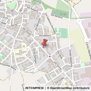 Mappa Via Torino,  44, 10040 Druento, Torino (Piemonte)