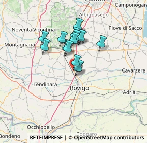 Mappa Via Elena Lucrezia Cornaro Piscopia, 35048 Stanghella PD, Italia (9.83133)