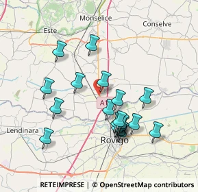 Mappa Via Anna Magnani, 35048 Stanghella PD, Italia (6.938)