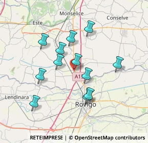 Mappa Via Anna Magnani, 35048 Stanghella PD, Italia (6.415)