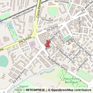 Mappa Via Raffaello Sanzio, 17, 10036 Settimo Torinese, Torino (Piemonte)