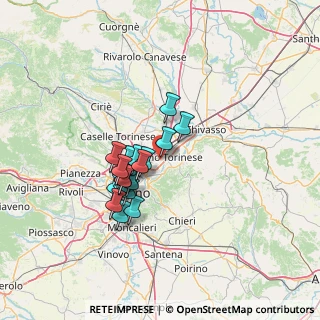 Mappa Via Vercelli, 10036 Settimo Torinese TO, Italia (10.468)