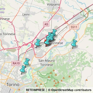 Mappa Via Vercelli, 10036 Settimo Torinese TO, Italia (2.29364)