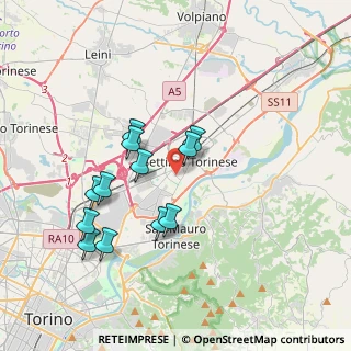 Mappa Via Vercelli, 10036 Settimo Torinese TO, Italia (3.43833)