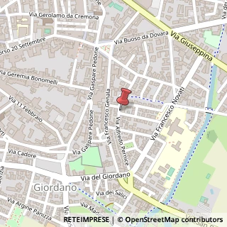 Mappa Via Vincenzo Guindani, 14, 26100 Cremona, Cremona (Lombardia)