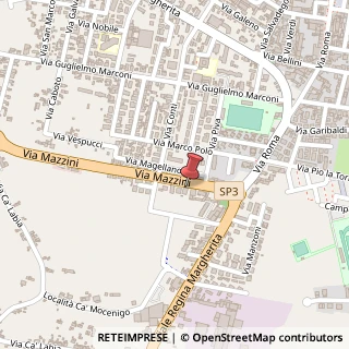 Mappa Via Giuseppe Mazzini, 13, 30014 Cavarzere, Venezia (Veneto)