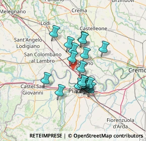 Mappa SP 223, 26867 Somaglia LO, Italia (9.938)