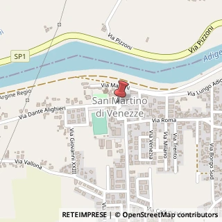 Mappa Via Alcide de Gasperi, 15, 45030 San Martino di Venezze, Rovigo (Veneto)