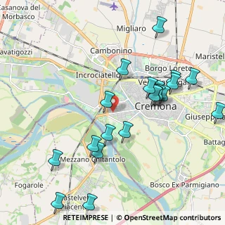Mappa Via dei Pescatori, 26100 Cremona CR, Italia (2.2205)