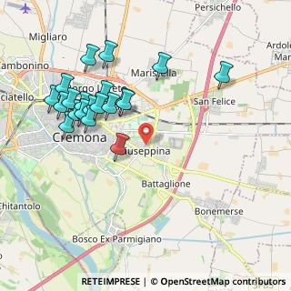 Mappa Piazza Bernardino De Lera, 26100 Cremona CR, Italia (2.082)