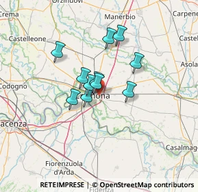 Mappa Piazza Bernardino De Lera, 26100 Cremona CR, Italia (9.12364)