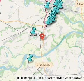 Mappa Via Burroni, 27051 Cava Manara PV, Italia (4.6245)