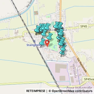 Mappa Via Fratelli Bandiera, 35048 Stanghella PD, Italia (0.32692)