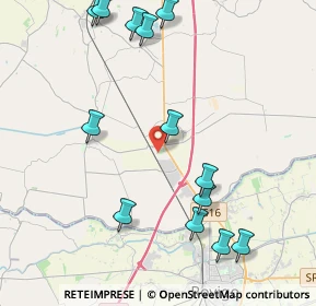 Mappa Via Fratelli Bandiera, 35048 Stanghella PD, Italia (4.88923)