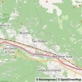 Mappa San Didero
