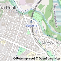 Map Venaria Reale