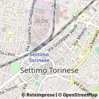 Map Settimo Torinese