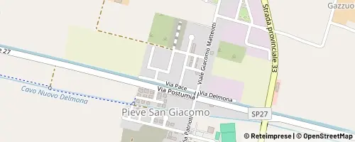 Mappa Pieve San Giacomo