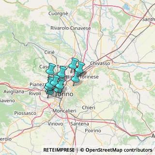 Mappa Corso G. Agnelli, 10036 Settimo Torinese TO, Italia (10.23636)