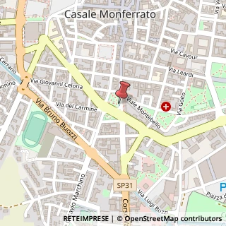 Mappa Piazza Martiri della Libertà, 24, 15033 Casale Monferrato, Alessandria (Piemonte)