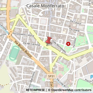 Mappa 15033 Casale Monferrato AL, Italia, 15033 Casale Monferrato, Alessandria (Piemonte)