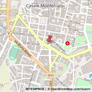 Mappa Corso Giovane Italia, 35, 15033 Casale Monferrato, Alessandria (Piemonte)