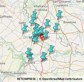 Mappa Via Ettore Majorana, 46037 Roncoferraro MN, Italia (10.679)