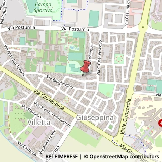 Mappa Via Gelsomino, 28, 26100 Cremona, Cremona (Lombardia)