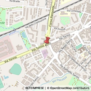 Mappa Via Torino, 71, 10036 Settimo Torinese, Torino (Piemonte)